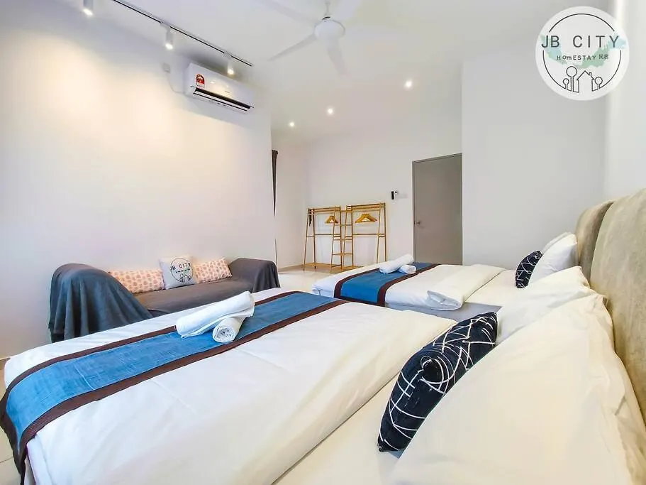 펜션 Austin Jt Homestay By Rr Jbcity 조호르 바루